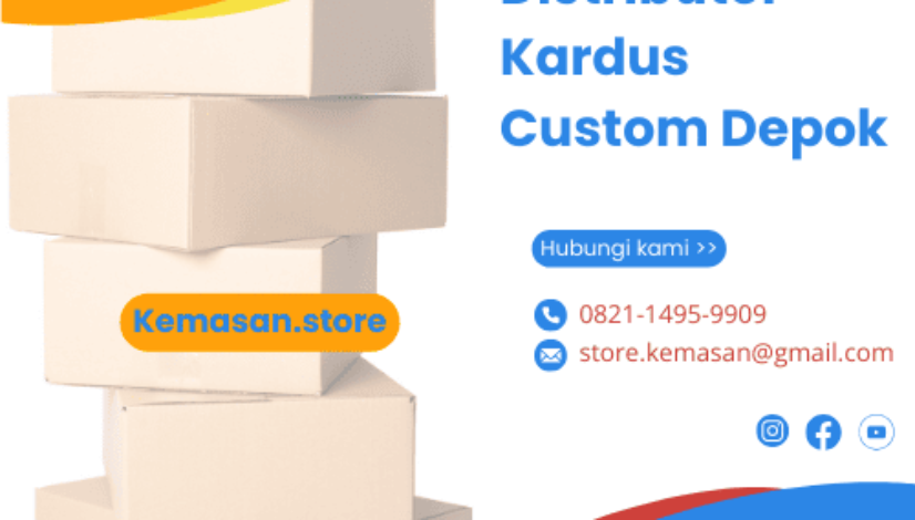 Distributor Kardus Custom Depok