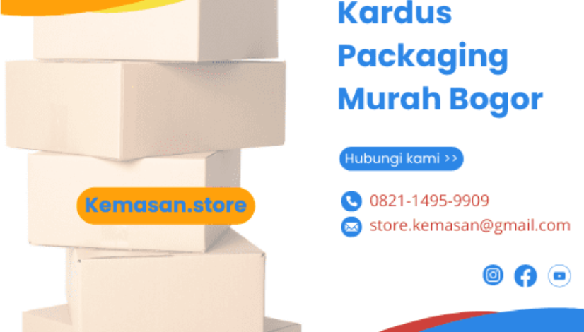 Kardus Packaging Murah Bogor