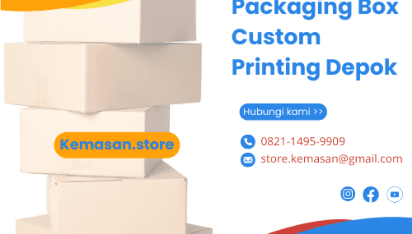 Packaging Box Custom Printing Depok