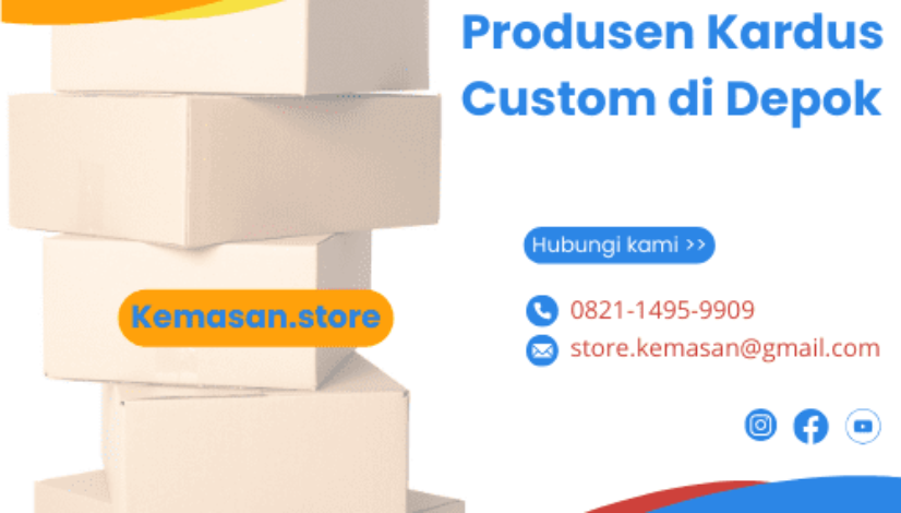 Produsen Kardus Custom di Depok