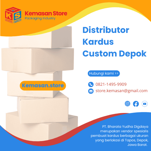 Distributor Kardus Custom Depok