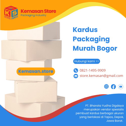 Kardus Packaging Murah Bogor