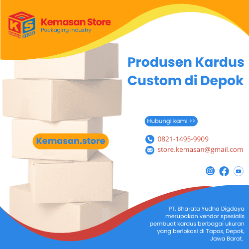 Produsen Kardus Custom di Depok
