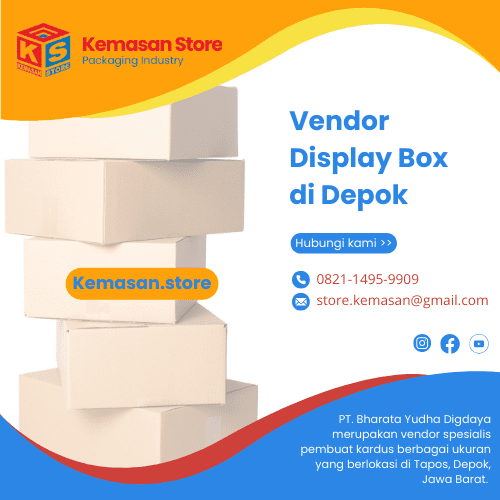 Vendor Display Box di Depok