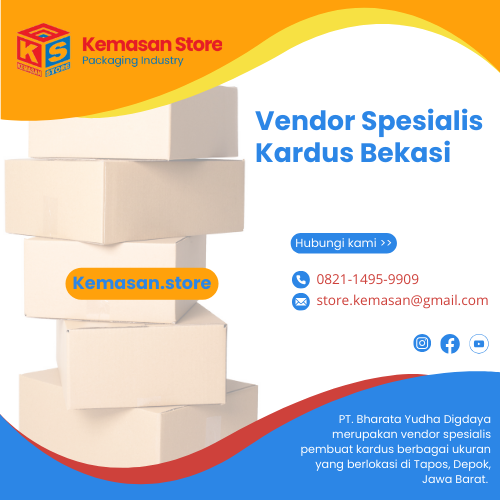 Vendor Spesialis Kardus Bekasi