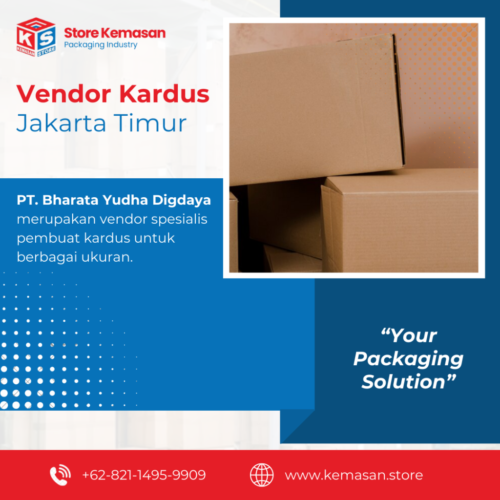 Vendor kardus Jakarta Timur