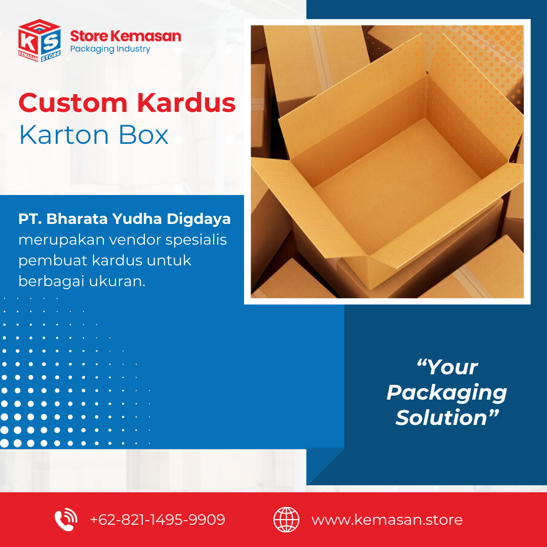 Custom Kardus Karton Box