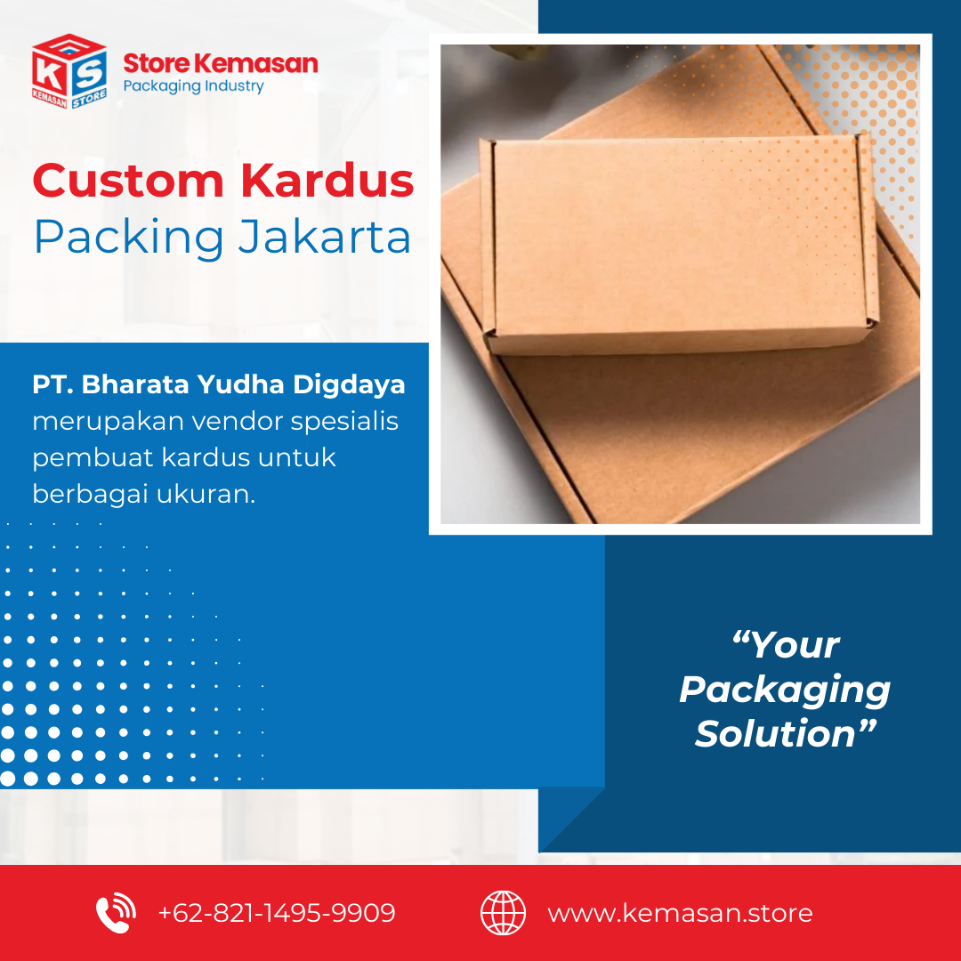 Custom Kardus Packing Jakarta