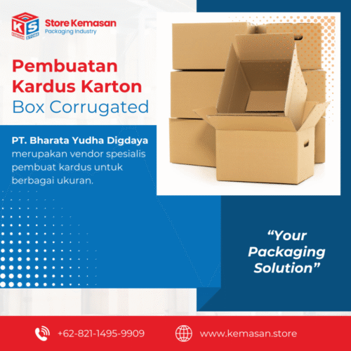 Pembuatan Kardus Karton Box Corrugated