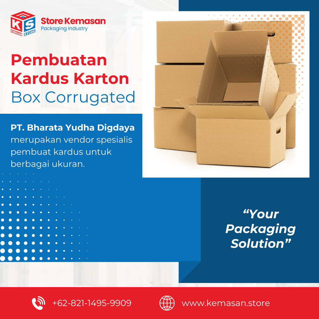 Pembuatan Kardus Karton Box Corrugated